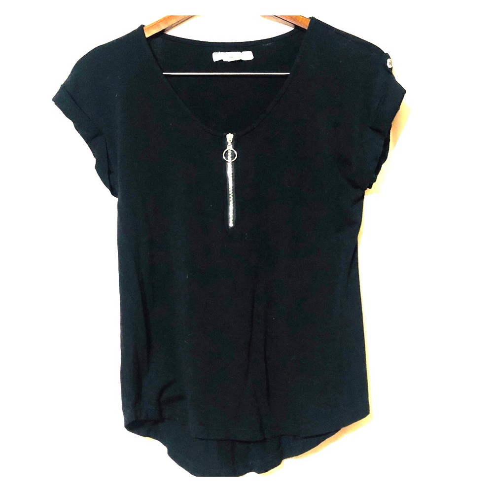SWS zipper front blouse
